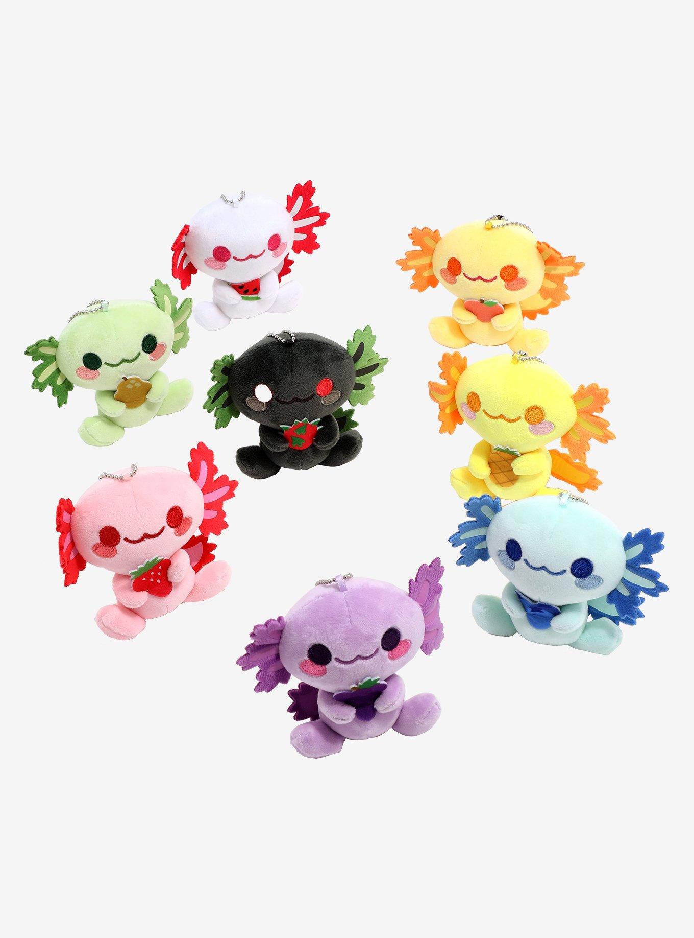 Alotta Axolotls Plush Fruit Axolotl Blind Bag Keychain - BoxLunch Exclusive, , hi-res