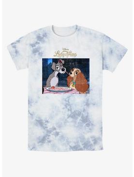 Disney Lady and the Tramp Share Spaghetti Tie-Dye T-Shirt, , hi-res