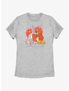 Disney Lady and the Tramp Bella Notte Lovers Womens T-Shirt, , hi-res