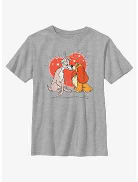 Disney Lady and the Tramp Bella Notte Lovers Youth T-Shirt, , hi-res