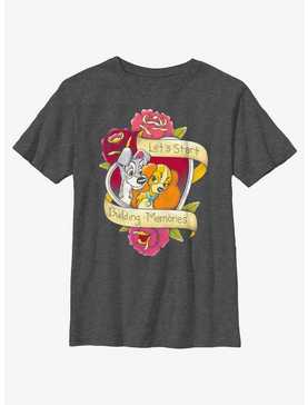Disney Lady and the Tramp Build Memories Youth T-Shirt, , hi-res