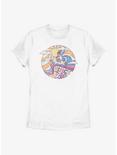 Disney Lilo & Stitch Colorful Stitch Womens T-Shirt, WHITE, hi-res