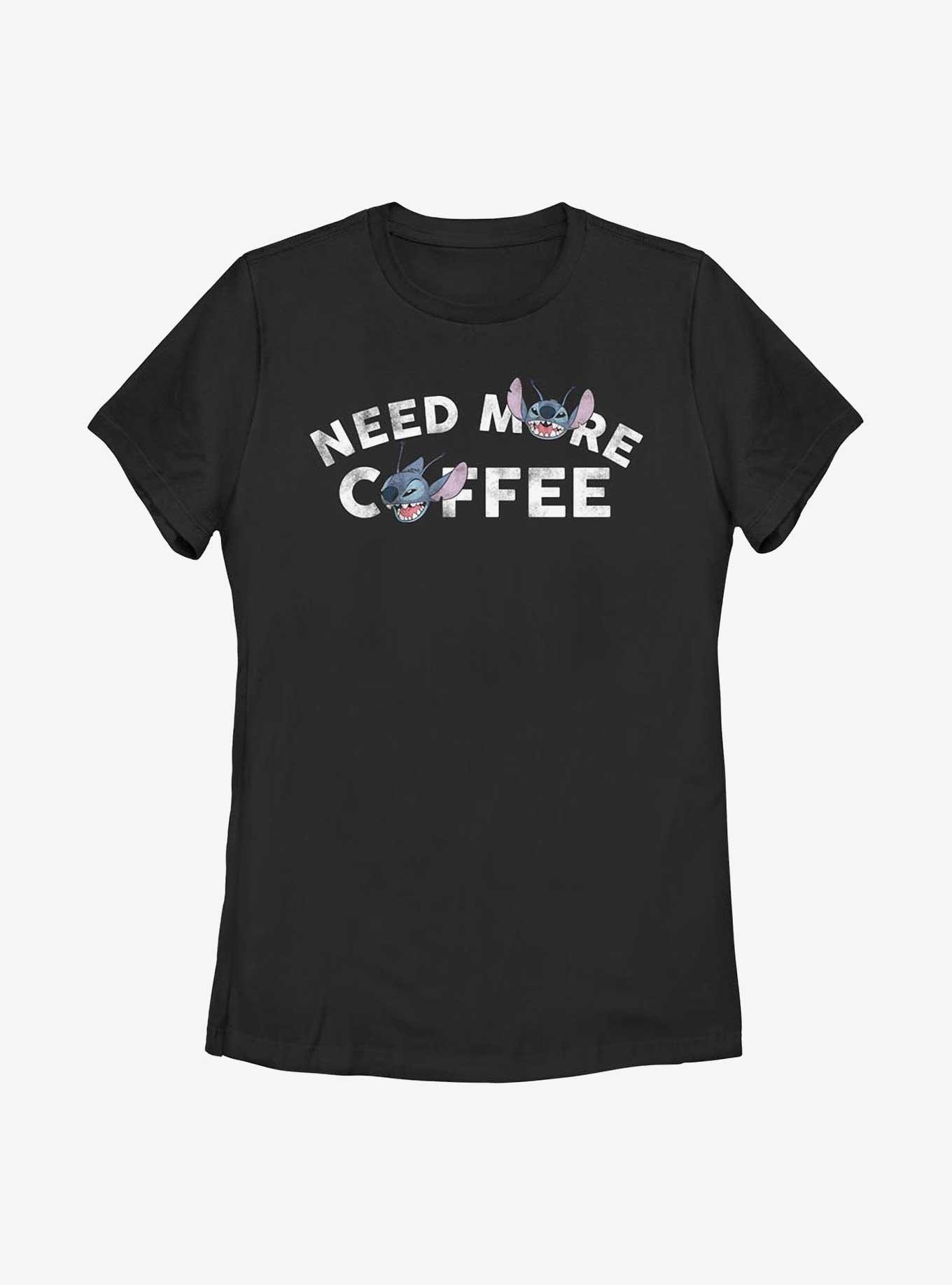 Disney Lilo & Stitch Cranky Stitch Womens T-Shirt, BLACK, hi-res
