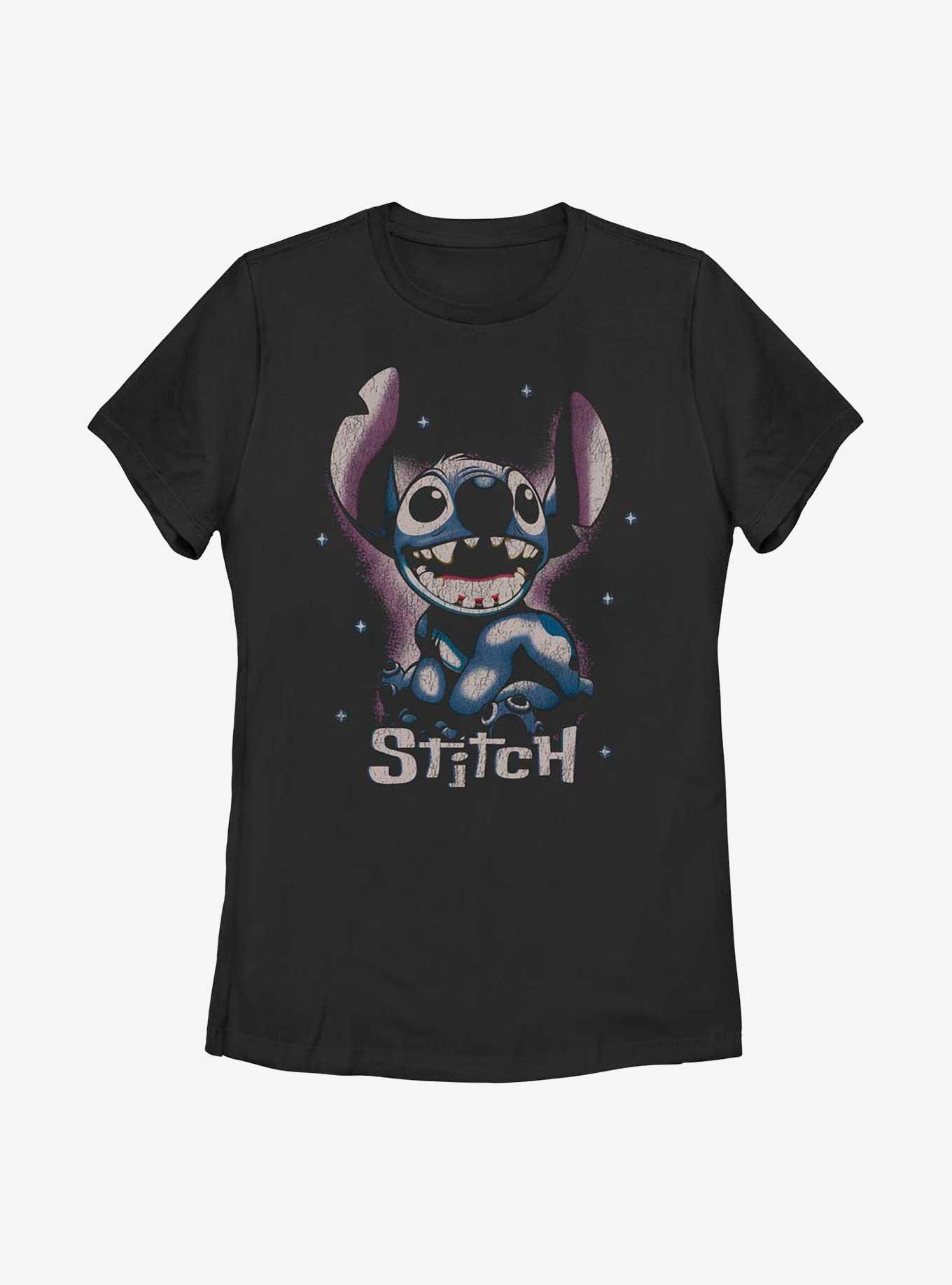 Disney Lilo & Stitch Dark Stitch Womens T-Shirt, BLACK, hi-res