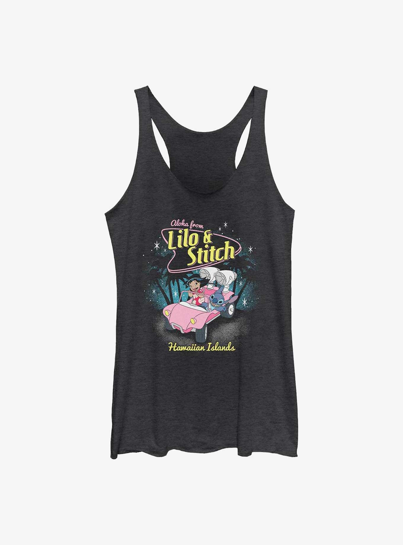 Disney Lilo & Stitch Aloha From Hawaiian Islands Womens Tank Top, , hi-res