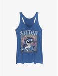 Disney Lilo & Stitch Groovy Stitch Womens Tank Top, ROY HTR, hi-res