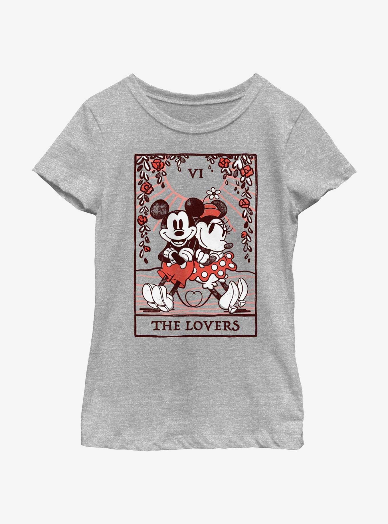 Disney Mickey Mouse The Lovers Youth Girls T-Shirt, , hi-res