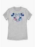 Disney Mickey Mouse Heart Pair Womens T-Shirt, ATH HTR, hi-res
