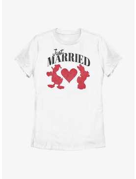 Disney Mickey Mouse Just Married Ducks Womens T-Shirt, , hi-res