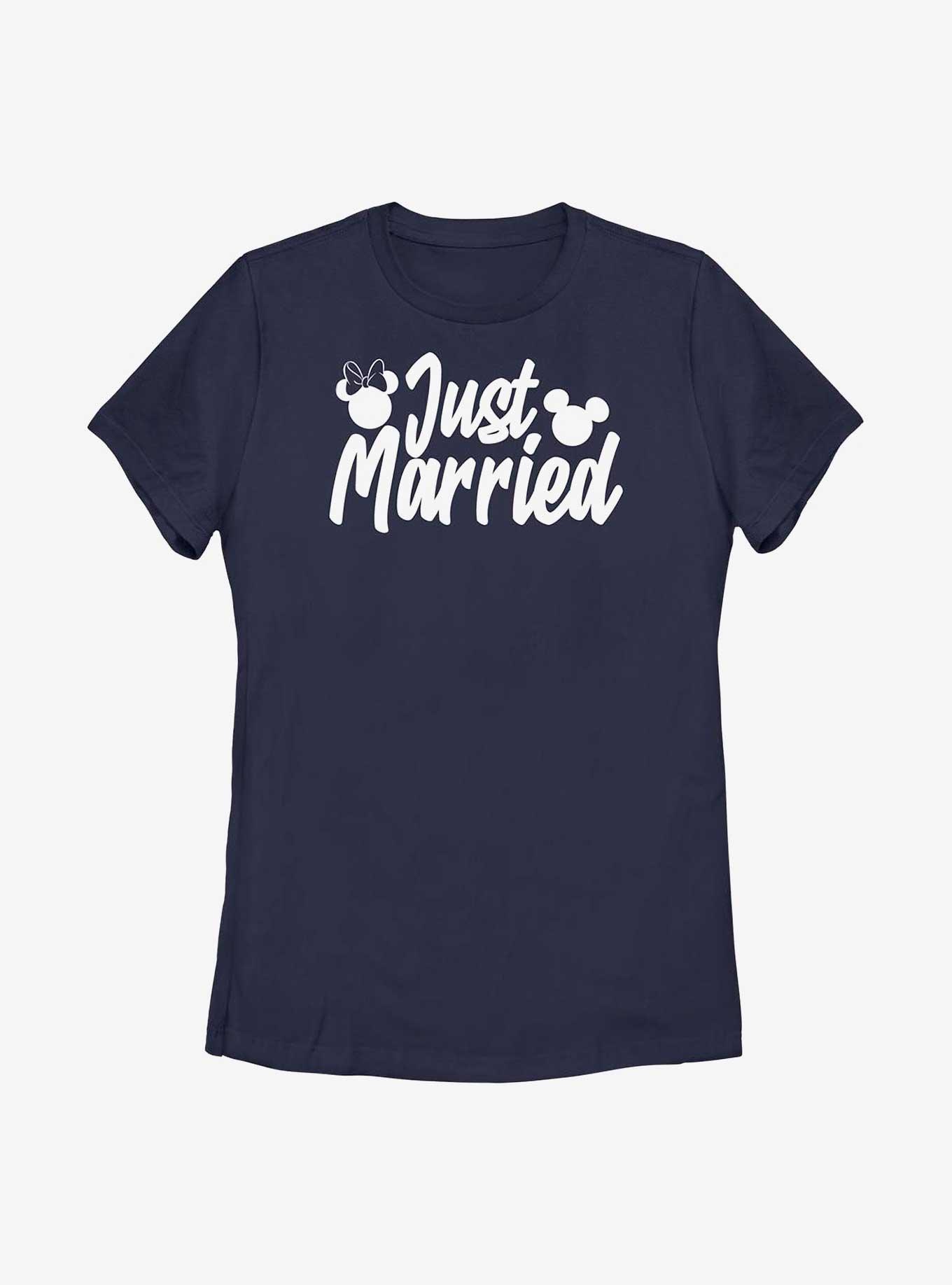 Disney Mickey Mouse Just Married Mice Womens T-Shirt, , hi-res