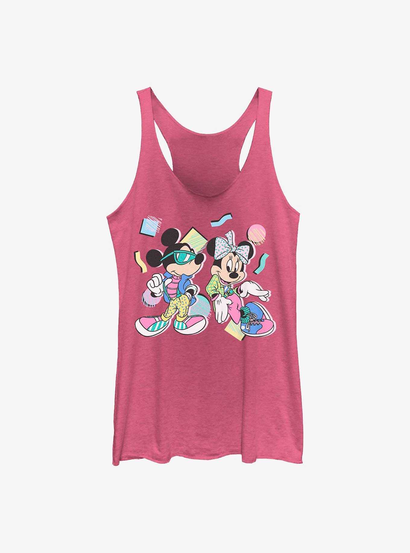 Disney Mickey Mouse 80's Minnie & Mickey Womens Tank Top, , hi-res