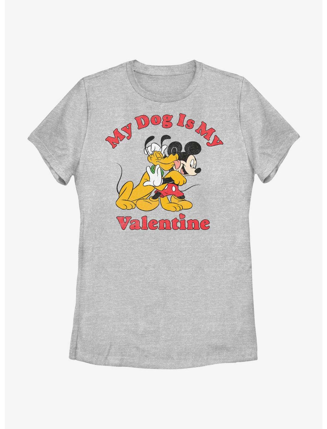 Disney Pluto Love My Dog Womens T-Shirt, ATH HTR, hi-res
