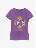 Disney Mickey Mouse The Future Looks Bright Youth Girls T-Shirt, ATH HTR, hi-res
