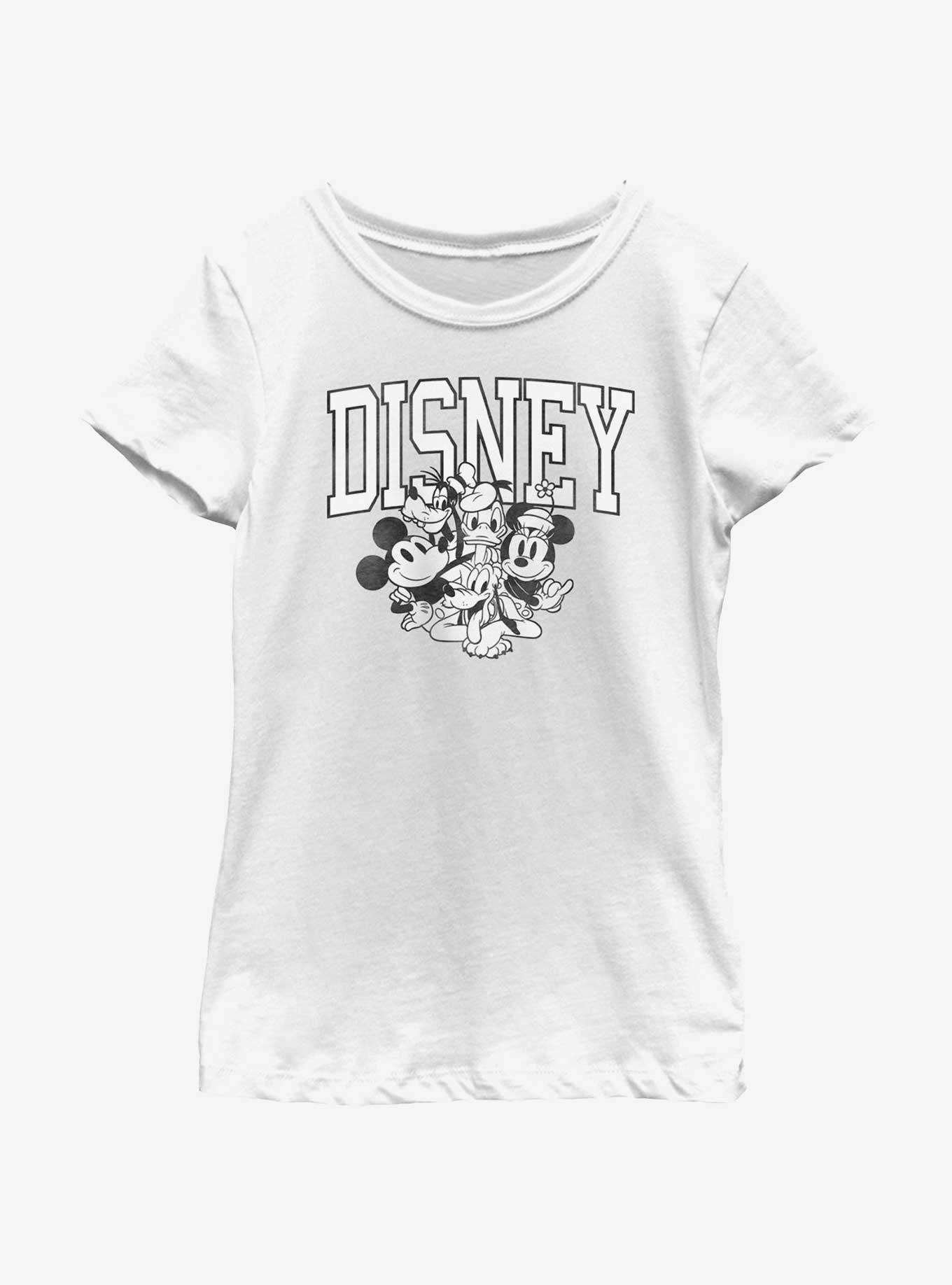Disney Mickey Mouse Disney Group Youth Girls T-Shirt, , hi-res
