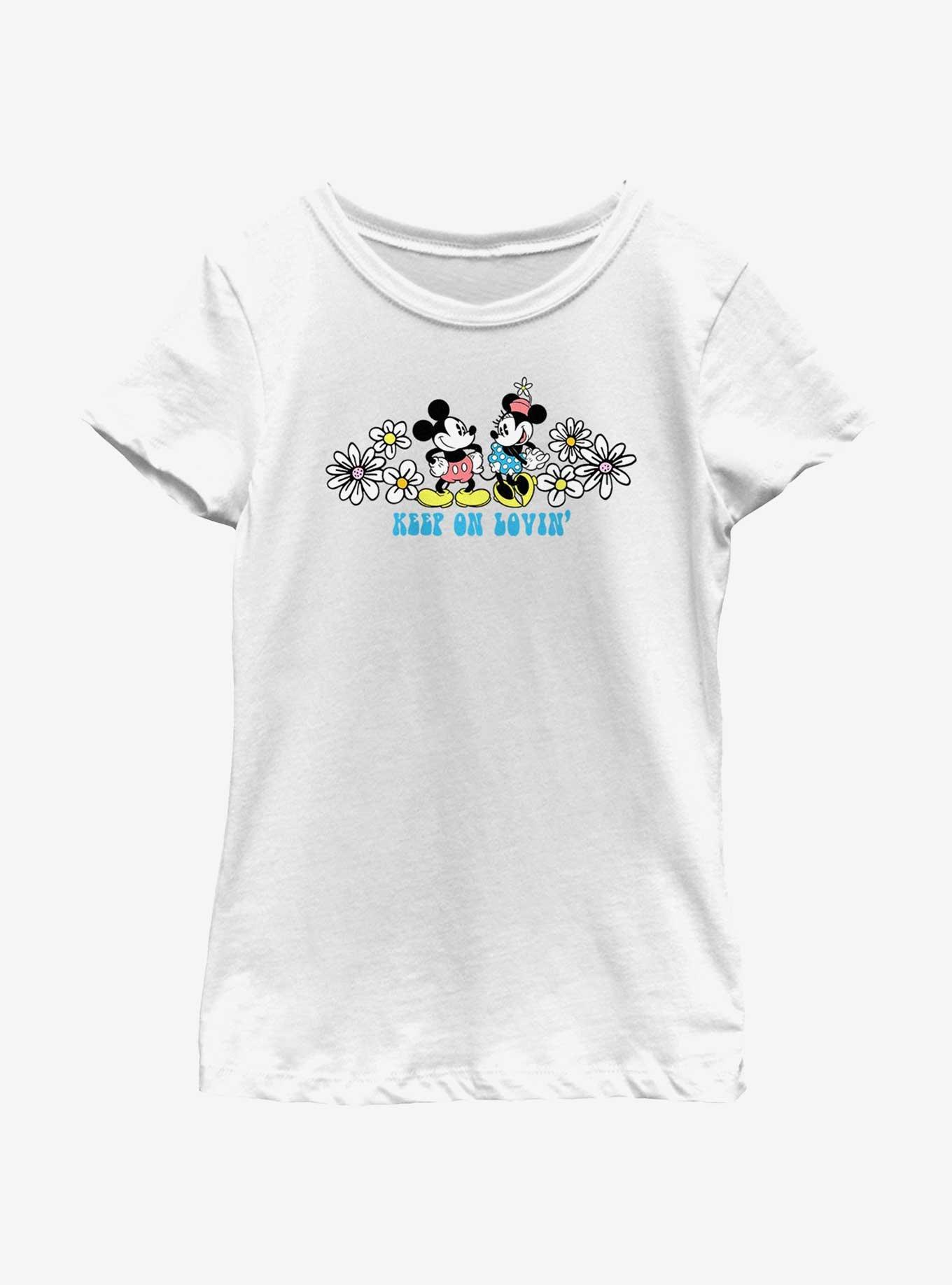 Disney Mickey Mouse Keep On Lovin' Youth Girls T-Shirt, , hi-res