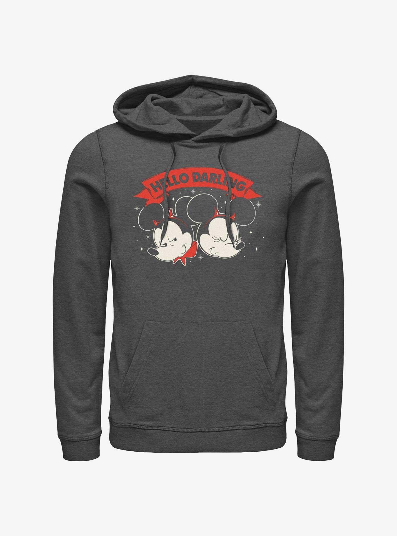 Disney Mickey Mouse Hello Darling Hoodie, , hi-res