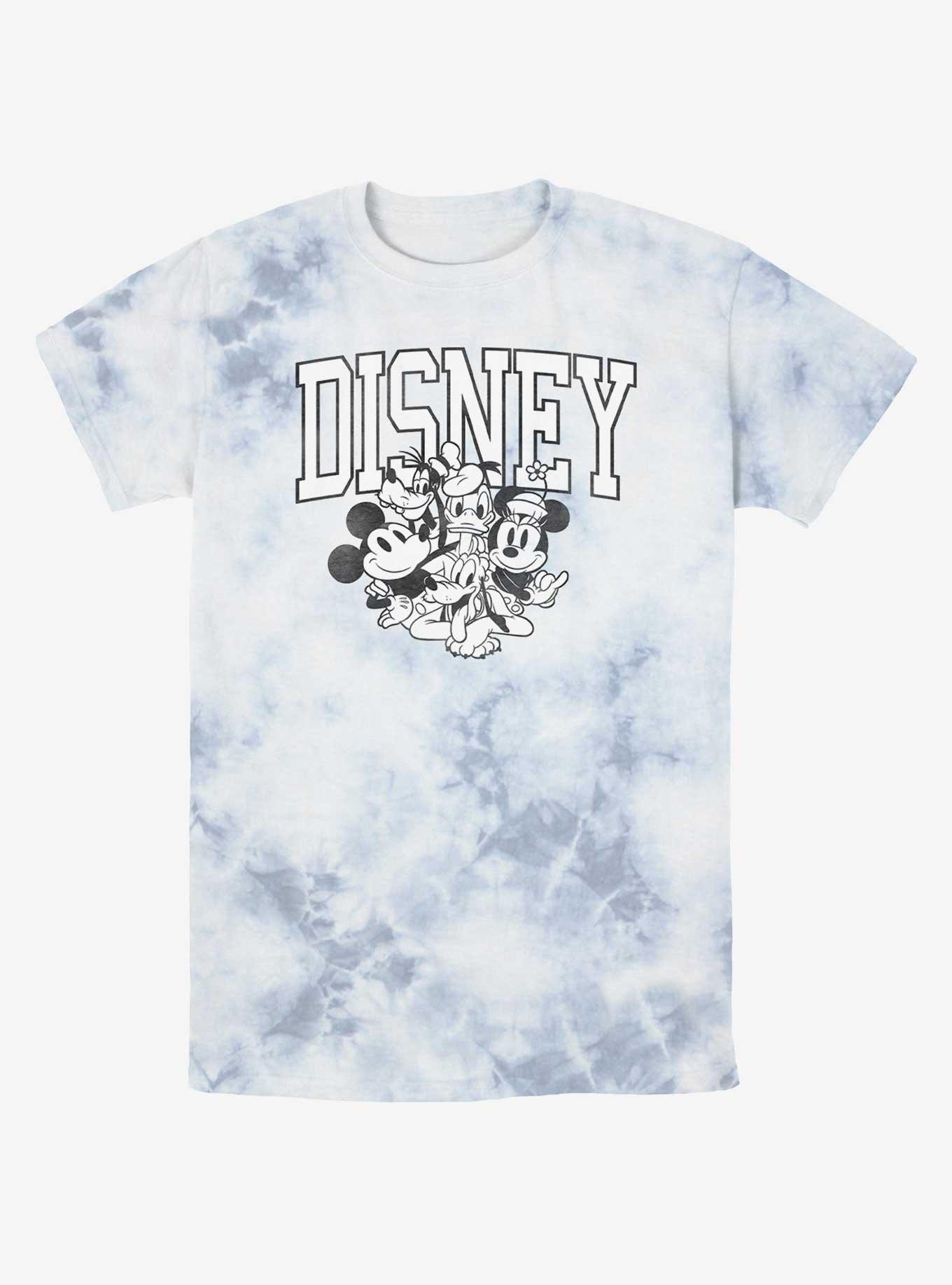 Disney Mickey Mouse Group Tie-Dye T-Shirt