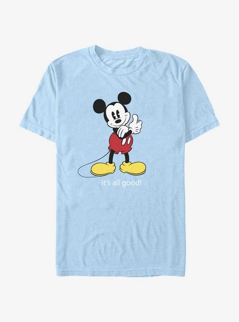 Disney Mickey Mouse All Good Mick T-Shirt - BLUE | BoxLunch