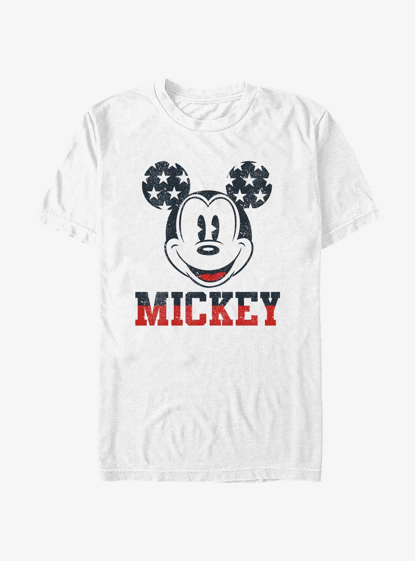 Disney Mickey Mouse Mickey Star Ears T-Shirt - WHITE | BoxLunch