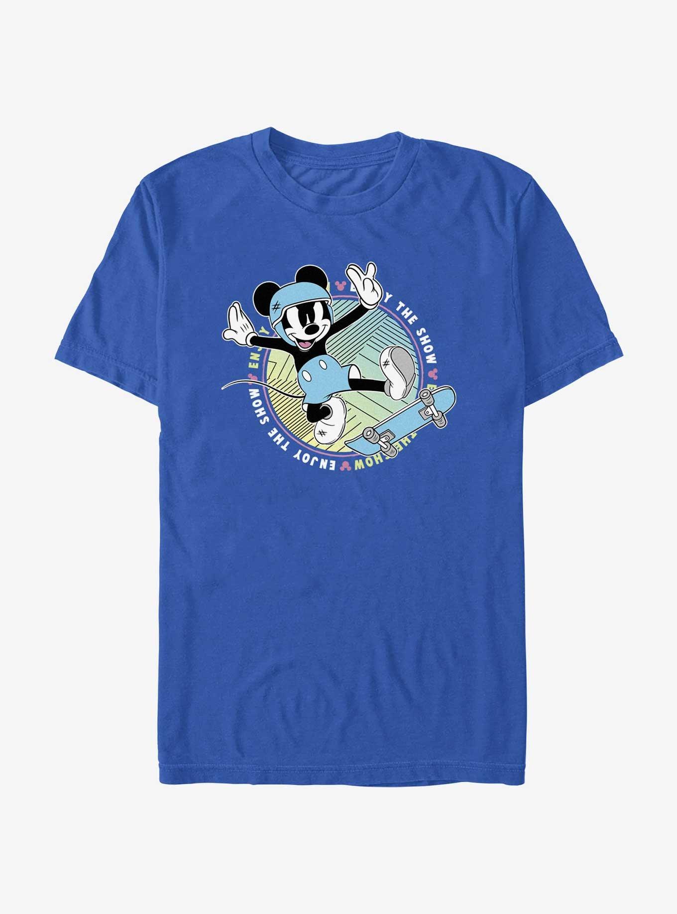 Disney Mickey Mouse Skate Show T-Shirt, ROYAL, hi-res