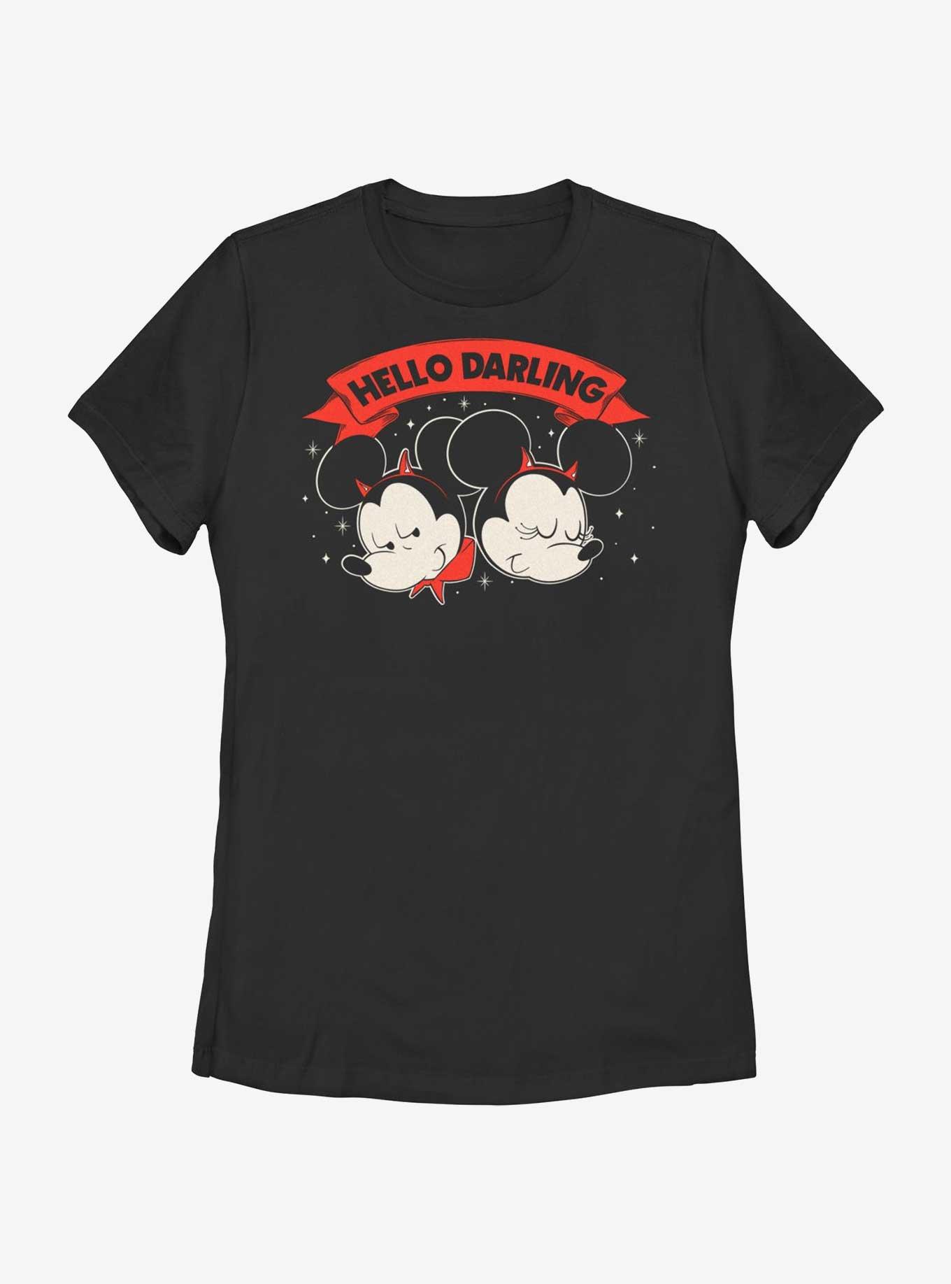 Disney Mickey Mouse Hello Darling Womens T-Shirt, , hi-res