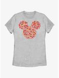 Disney Mickey Mouse Mickey Flowers Womens T-Shirt, ATH HTR, hi-res