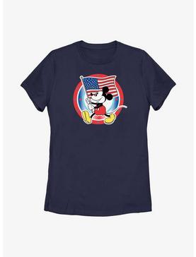 Plus Size Disney Mickey Mouse Patriotic Mickey Womens T-Shirt, , hi-res