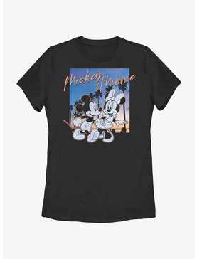 Disney Mickey Mouse Sunset Couple Womens T-Shirt, , hi-res