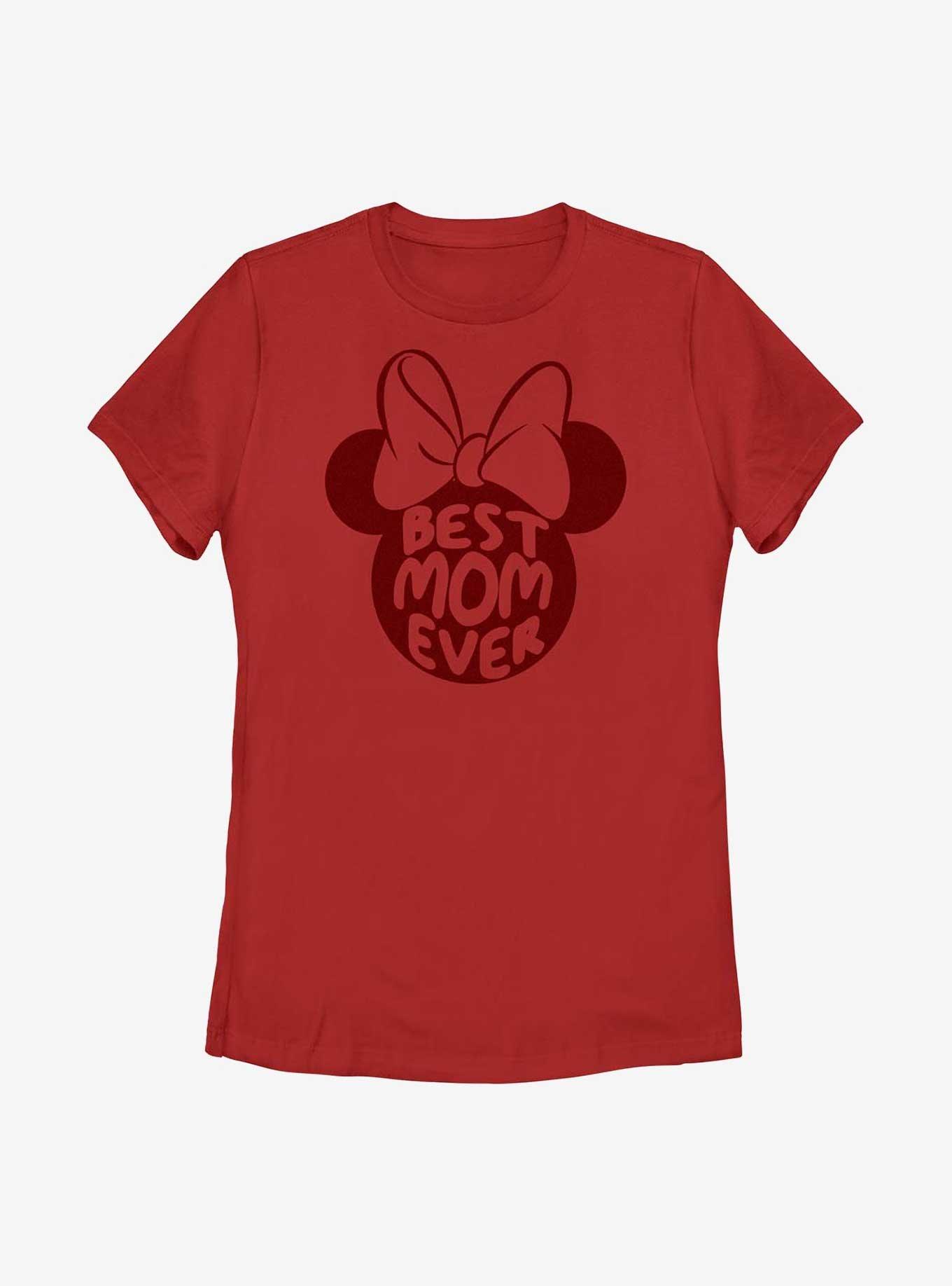 Disney Minnie Mouse Best Mom Ever Womens T-Shirt, , hi-res