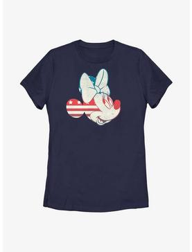 Disney Minnie Mouse American Flag Minnie Womens T-Shirt, , hi-res