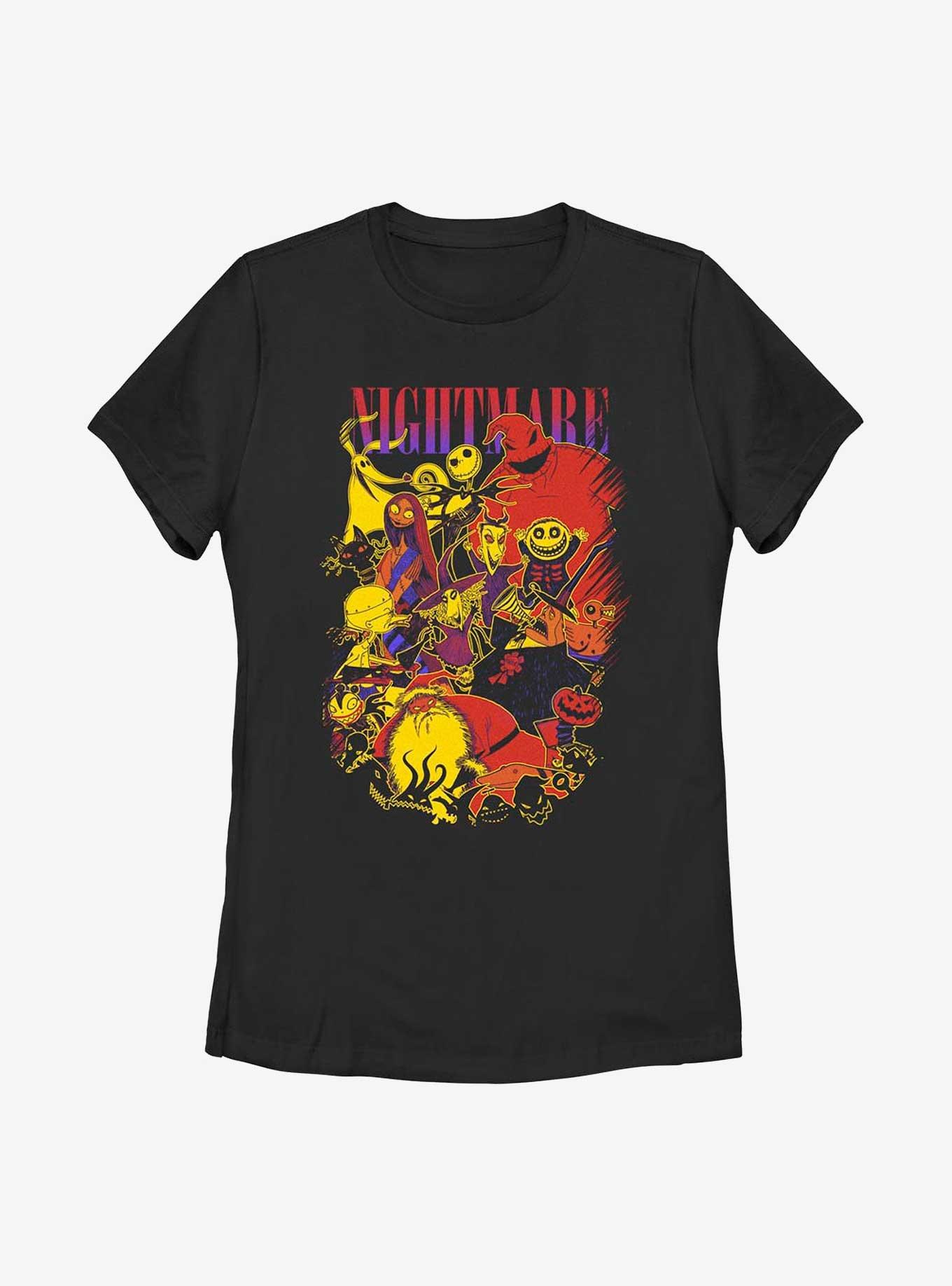 Disney The Nightmare Before Christmas Mega Team Womens T-Shirt, , hi-res