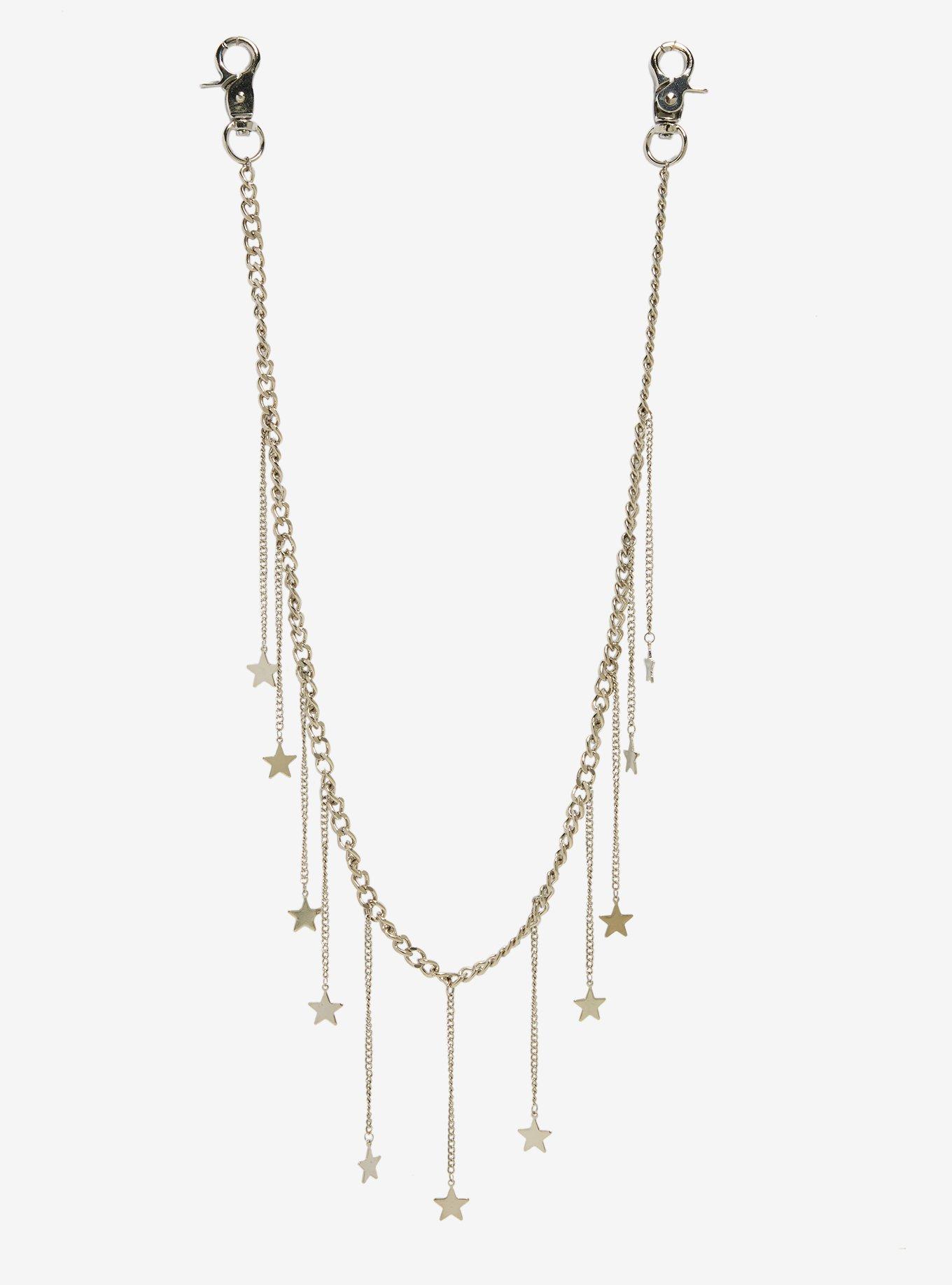 Falling Star 24 Inch Wallet Chain, , hi-res