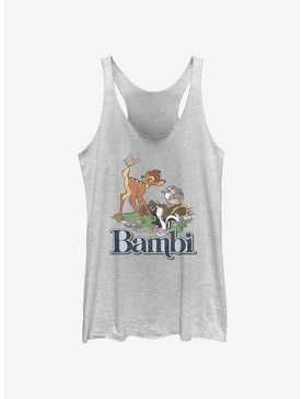 Disney Bambi Forest Friends Logo Womens Tank Top, , hi-res
