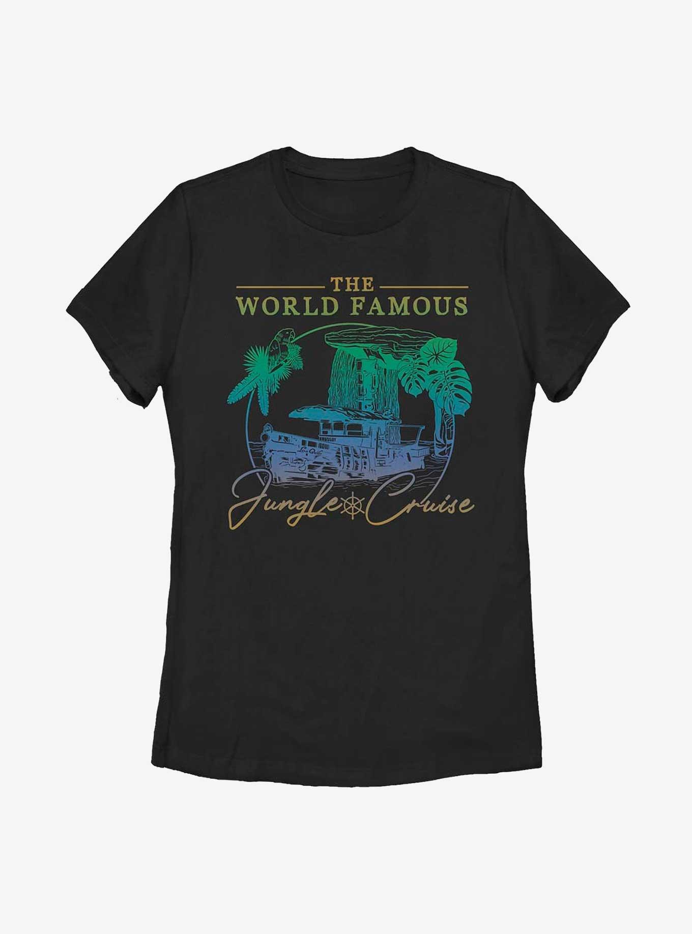 Disney Jungle Cruise The World Famous Womens T-Shirt, BLACK, hi-res
