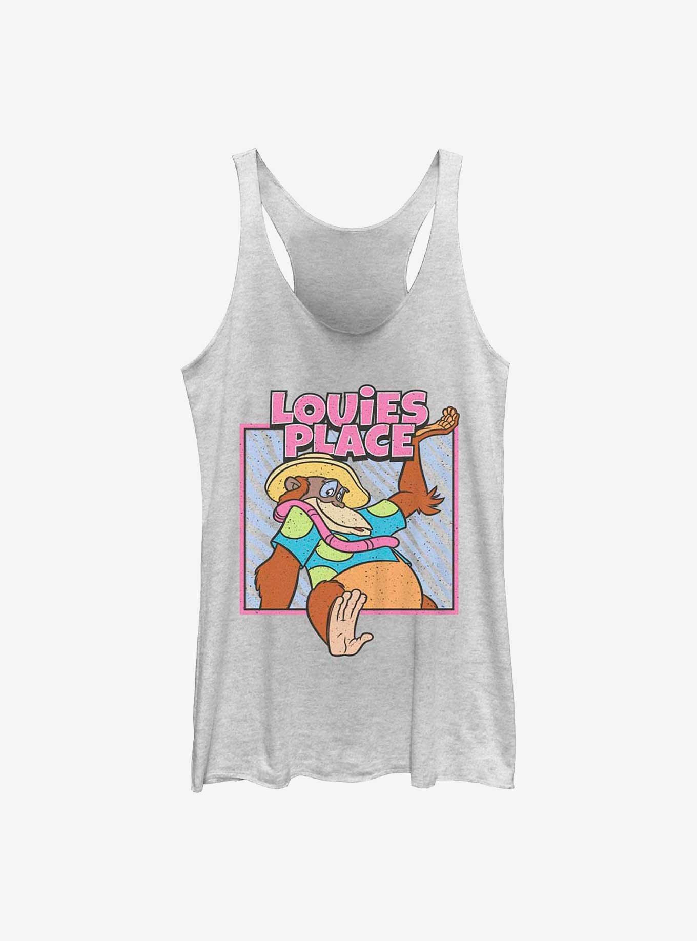Disney The Jungle Book Louies Place Womens Tank Top, WHITE HTR, hi-res
