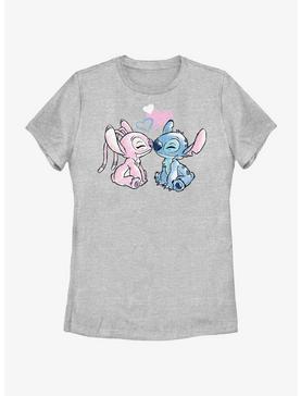 Disney Lilo & Stitch Angel Loves Stitch Womens T-Shirt, , hi-res