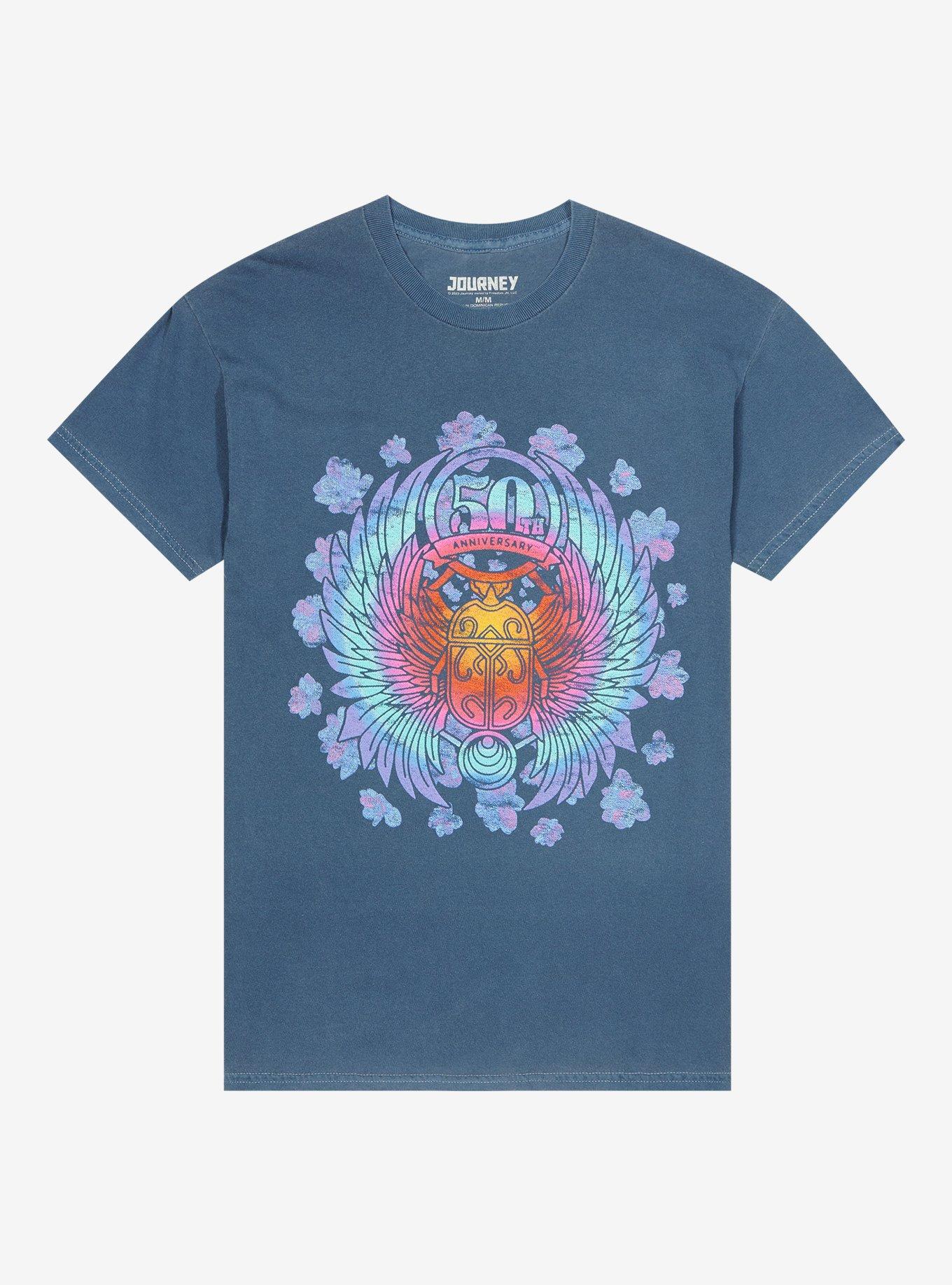 Journey 50th Anniversary Floral T Shirt Hot Topic