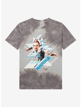 Our Universe Star Wars The Clone Wars Ahsoka Tie-Dye Youth T-Shirt - BoxLunch Exclusive, , hi-res