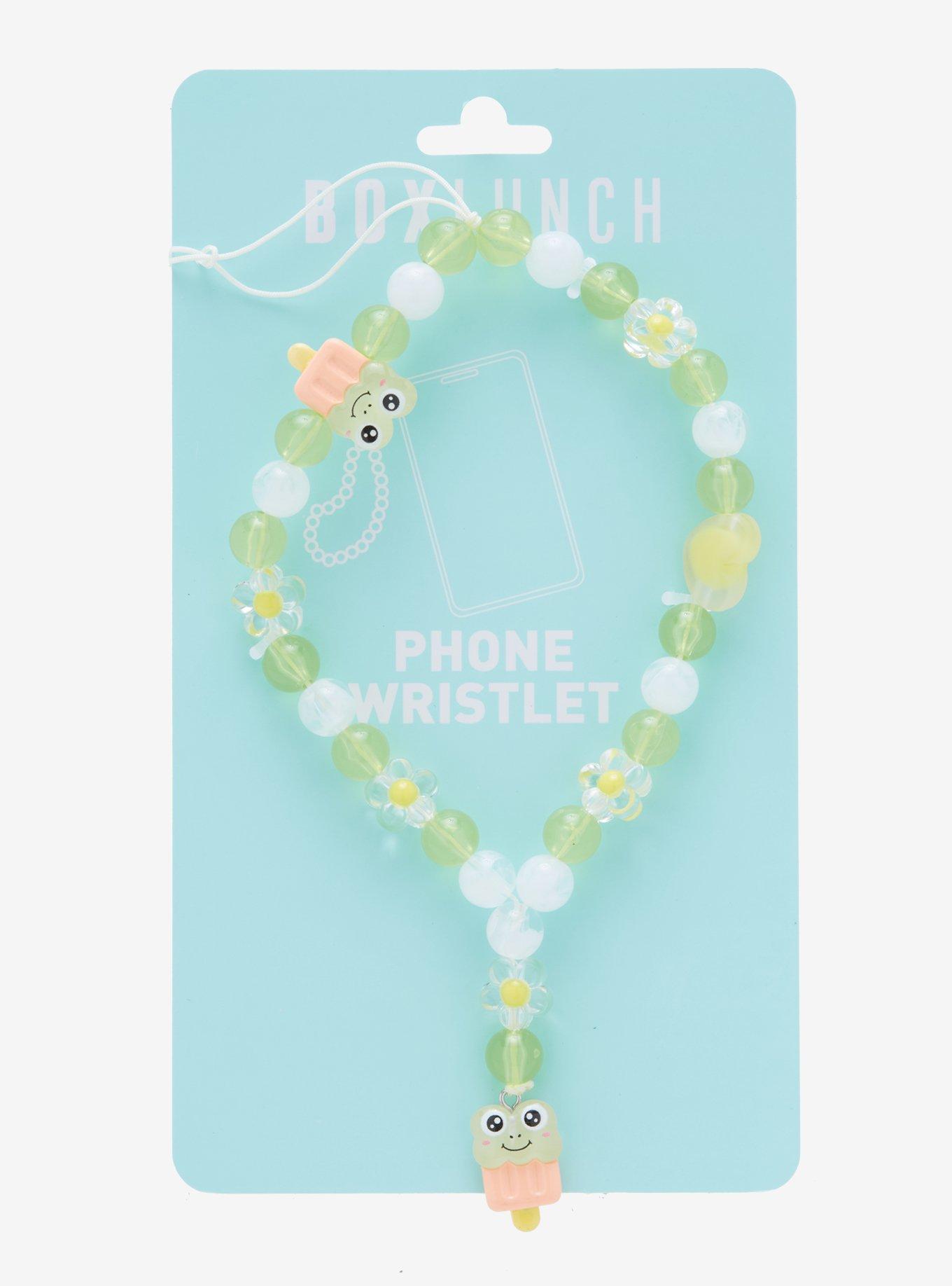 Frog Popsicle Beaded Phone Wristlet - BoxLunch Exclusive, , hi-res