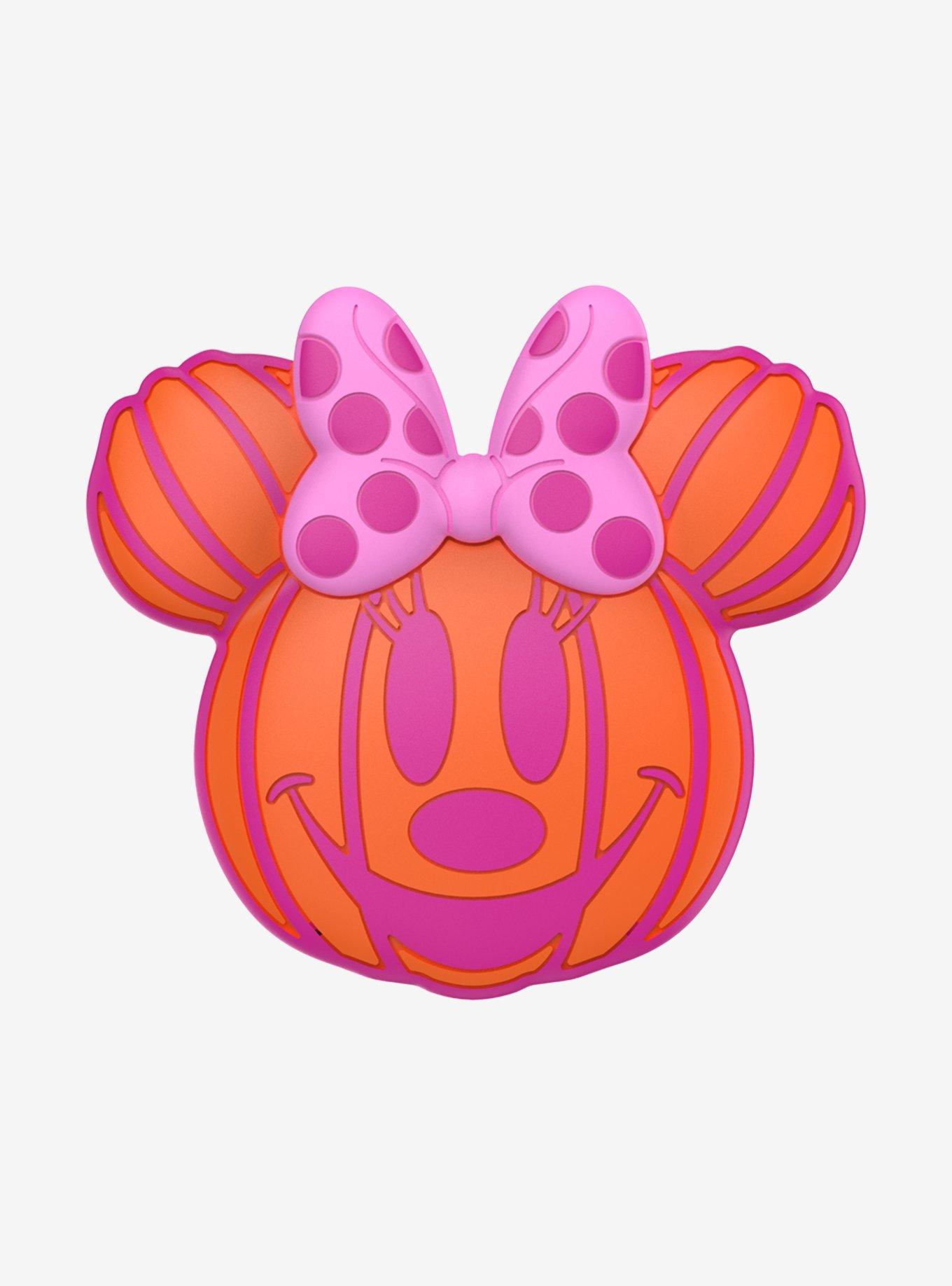 Disney Figural Pumpkin Minnie Mouse Glow-in-the-Dark PopSocket