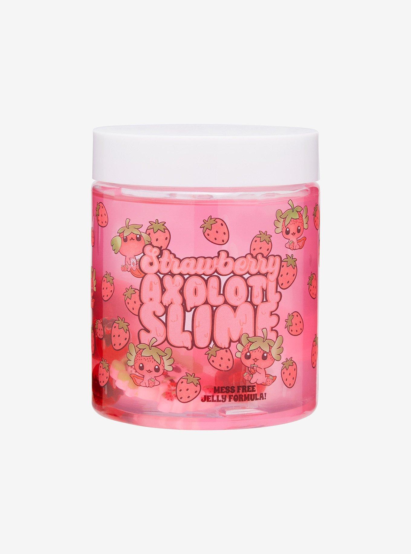 Strawberry Axolotl Jelly Slime, , hi-res