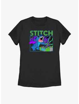 Disney Lilo & Stitch DJ Stitch Womens T-Shirt, , hi-res