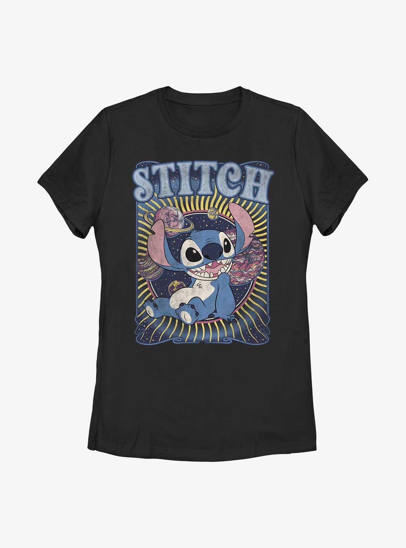 Disney Lilo & Stitch Groovy Stitch Womens T-Shirt, , hi-res