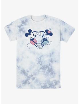 Disney Mickey Mouse Heart Pair Tie-Dye T-Shirt, , hi-res