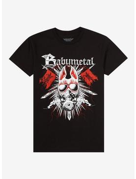 Babymetal Gas Mask Boyfriend Fit Girls T-Shirt, , hi-res