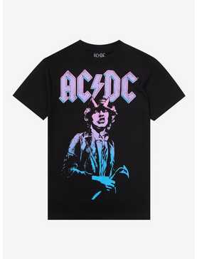 AC/DC Angus Young Boyfriend Fit Girls T-Shirt, , hi-res