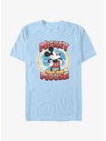 Disney Mickey Mouse Airbrush T-Shirt, LT BLUE, hi-res