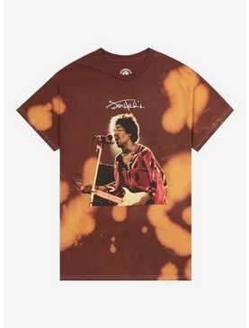 Jimi Hendrix Singing Tie-Dye T-Shirt, , hi-res