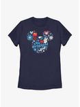 Disney Mickey Mouse Original Americana Womens T-Shirt, NAVY, hi-res