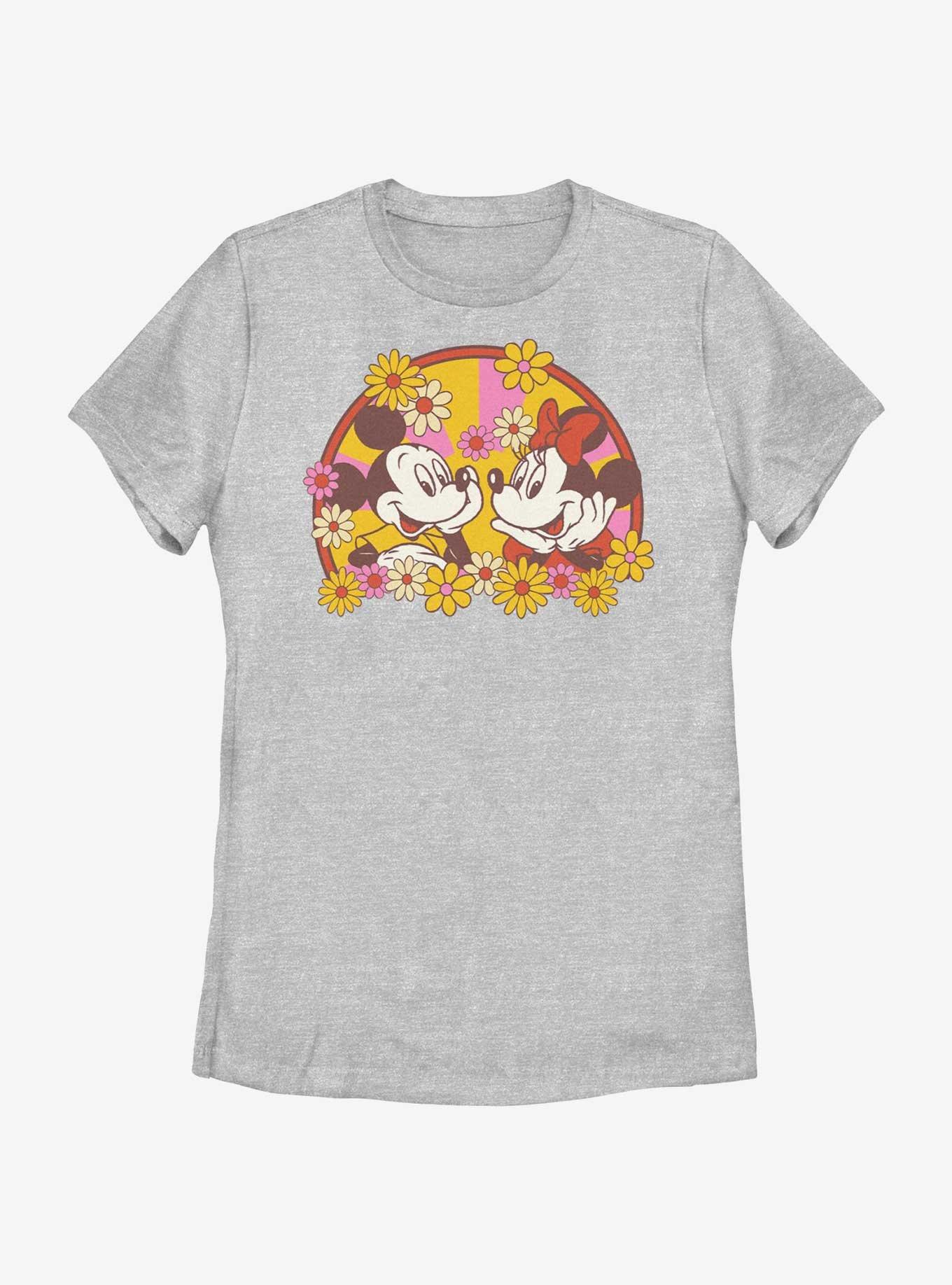 Disney Mickey Mouse Mickey & Minnie Spring Bloom Womens T-Shirt, , hi-res